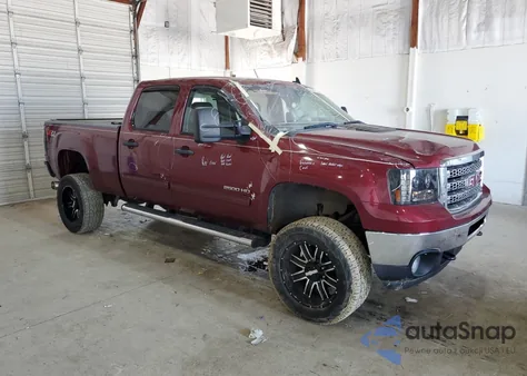 2013 GMC Sierra K2500 Sle из США, поврежденный, VIN 1GT120C86DF228944